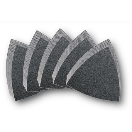 Feuilles abrasives triangulaires non perforées G60 boîte de 50 - FEIN - 63717082011