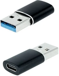 Adaptateur Nanocable USB-A/C 3.1 (Noir)