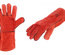 Gants de soudeur WELDER cousu avec fil Kevlar® rouge longueur 35cm - WELDER KEV