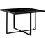 Ensemble repas 5 pièces CUBE DINNING acier noir - M45