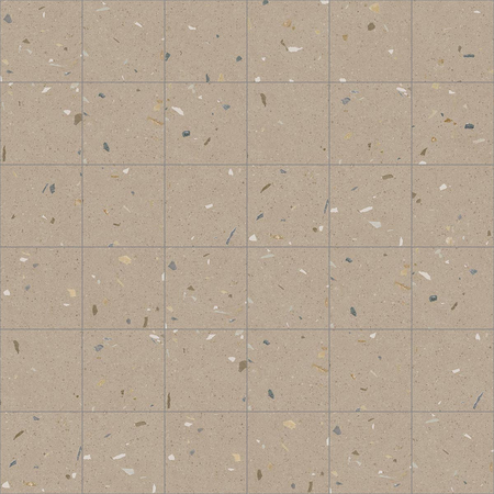 Croccante Avellana - Carrelage aspect terrazzo 20x20 cm