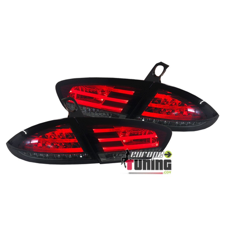 FEUX LED ROUGES NOIRS SEAT LEON AP 2009 (00398)