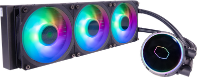 Kit Watercooling AIO Cooler Master MasterLiquid PL-Flux RGB - 360mm (Noir)