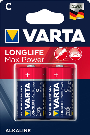 Blister de 4 piles LONGLIFE Max Power LR06 AA 1,5V - VARTA - 4706110404