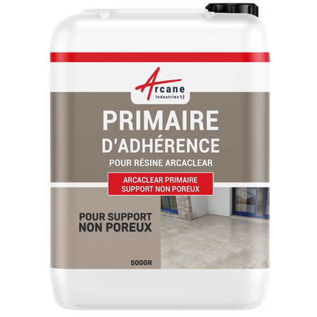 Arcaclear primaire promoteur d'adhérence support lisse fermé - ARCACLEAR PRIMAIRE SUPPORT FERMÉ-500 gr -ARCANE INDUSTRIES