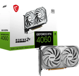Carte Graphique Nvidia MSI GeForce RTX 4060 Ventus 2X White OC 8Go