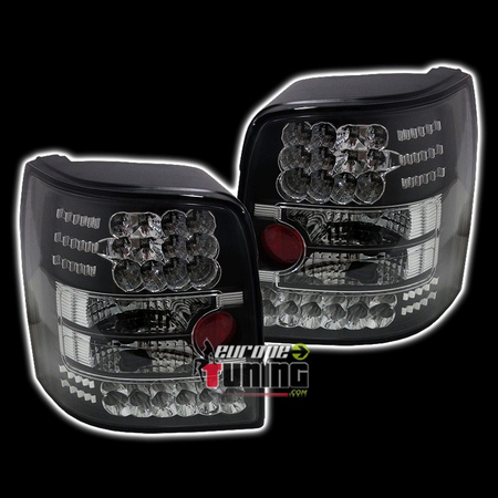 2 FEUX LEDS NOIRS VOLKSWAGEN VW PASSAT 3B BREAK (00984)