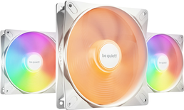 Lot de 3 Ventilateurs de boitier be quiet! Light Wings LX High Speed RGB - 14cm (Blanc)