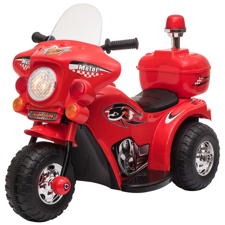 Moto scooter électrique policier enfant 6 V 3 Km/h