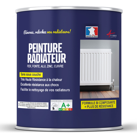 Peinture radiateur pour chauffage en fonte, acier ou alu | Maison Etanche