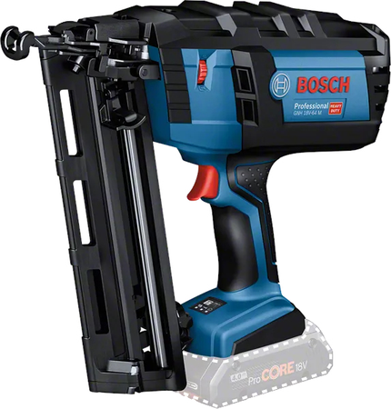 Cloueur bois 18V GNH 18V-64 M Professional mode rafale (sans batterie ni chargeur) + coffret L-BOXX - BOSCH - 0601481001