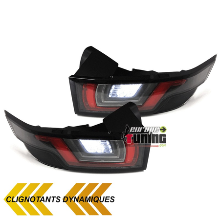 2 FEUX LED CELIS LOOK PHASE 2 & CLIGNOTANTS DYNAMIQUES LAND RANGE ROVER EVOQUE (04656)