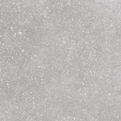 MICRO - GREY - Carrelage 20x20 cm effet Terrazzo uni gris