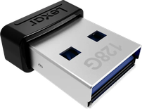 Clé USB 3.1 Lexar JumpDrive S47 - 128Go (Noir)