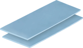 Lot de 2 Pads Thermiques Arctic TP-3 200x100x1,5mm (Bleu)