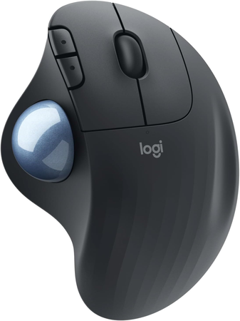 Souris Ergonomique - Sans fil - LOGITECH - ERGO M575 - Trackball - Graphite