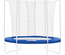 Kangui - Coussin de protection bleu Ø360cm pour trampoline
