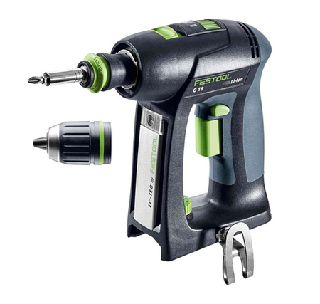 Perceuse-visseuse 18V C18 Basic (sans batterie ni chargeur) + SYSTAINER SYS3 M - FESTOOL - 576434