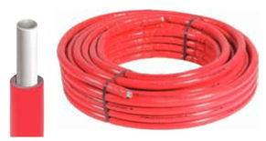 Couronne tube multicouche MULTILAYER PIPE gaine rouge 50m 20x2 - COMISA - 87.80.346