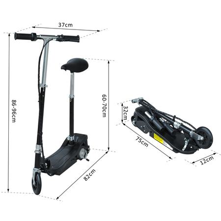 Trottinette électrique enfant 120 W