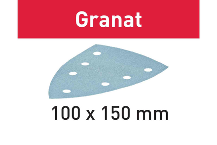 Abrasif GRANAT STF DELTA/7 P180 GR/100 100x150mm - FESTOOL - 497140