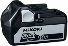 Batterie à glissière 18 V / 5 Ah BSL1850 en boîte carton - HIKOKI - 335790