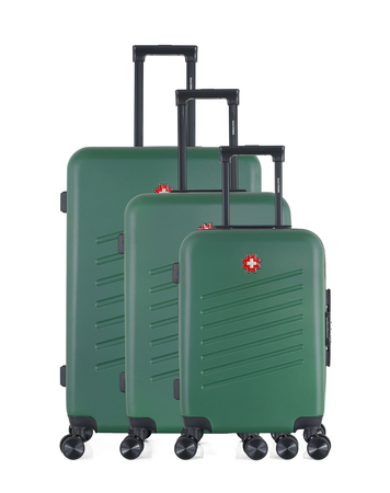 Set de 3 Valises Rigides Grand Format, Taille Moyenne et Valise Cabine ZURICH