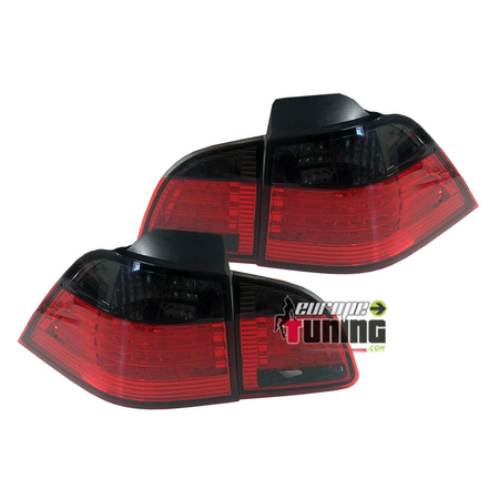 FEUX ROUGES NOIRS A LEDS BMW SERIE 5 E61 TOURING BREAK PHASE 1 2003-2007 (00600)