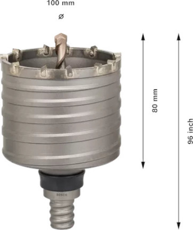 Couronne-trepan SDS-Max-5 125x80x97mm - BOSCH - 2608580525