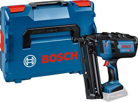 Cloueur bois 18V GNH 18V-64 M Professional mode rafale (sans batterie ni chargeur) + coffret L-BOXX - BOSCH - 0601481001