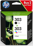 Pack 2 Cartouches d'encre HP 303 (Noir + Couleurs)