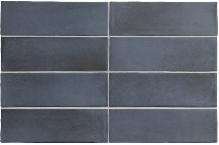 COCO BLUE NIGHT MATT  - Carrelage zellige  pour sol et mur en 5x15 cm bleu