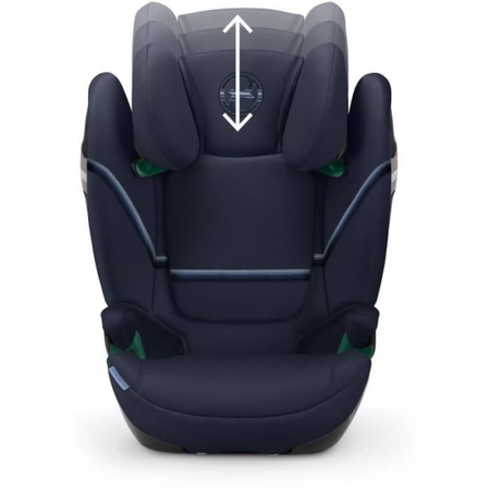 Siege Auto  isofix CYBEX SOLUTION S2 i-Fix - Groupe 2/3 - Ceinture de sécurité - Face route - Ocean Blue