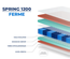 Matelas Essenzia SPRING 1200 Ferme 140x200 Ressorts