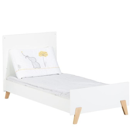 Lit évolutif 140x70 - Little Big Bed en bois blanc