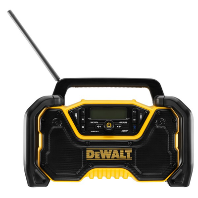 Radio de chantier 12/18V XR double alimentation avec fonction Bluetooth (sans batterie ni chargeur) - DEWALT - DCR029-QW