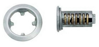 Cylindre interchangeable UNO 2 clés variure 04 - OJMAR - 1004.666NI+121.01004