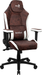 Fauteuil Aerocool Crown AeroSuede (Marron/Blanc) 