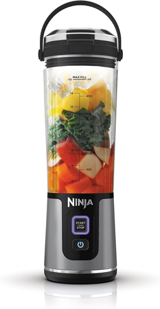 Blender portable sans fil Ninja Blast – Noir [BC151EUBK]