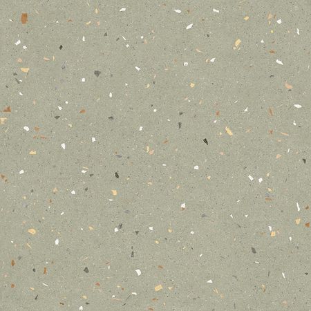 Croccante-R Menta - Carrelage aspect terrazzo 120x120 cm