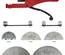 Cintreuse manuelle pour tubes de cuivre et multicouches + 5 segments - HANGER - 120900