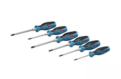 Set de 6 tournevis plat/PH Professional - BOSCH - 1600A016BF