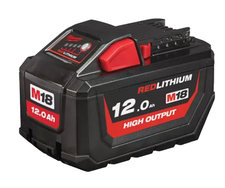 Batterie HIGH OUTPUT M18 HB12 18 V - 12 Ah - MILWAUKEE TOOL - 4932464260