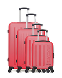 AMERICAN TRAVEL - Set de 4 Valises BRONX-M