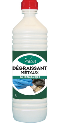 Dégraissant tous métaux bouteille 1L - PHEBUS - DEGRAISS.1L