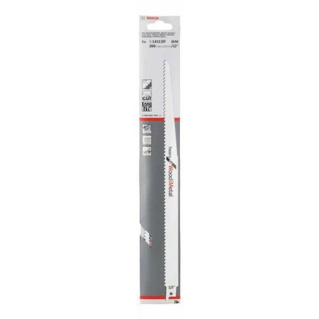 Lames de scie sabre S 1411 DF Heavy for Wood and Metal - BOSCH - 2608654763