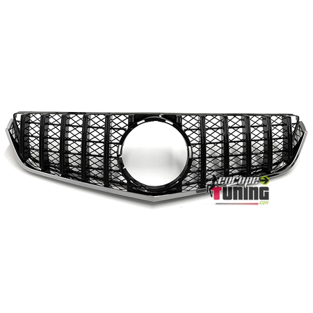 CALANDRE LIGNE AMG GT R NOIRE CHROME MERCEDES CLASSE E COUPE C207 A207 PH1 (05211)