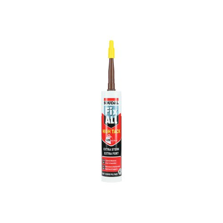 Mastic colle Fix All High Tack brun cartouche 290ml - SOUDAL - 100274