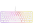 Clavier mécanique Gaming - CORSAIR - K65 RGB Mini 60% - Format compact - RGB - CHERRY MX Red - Blanc - (CH-9194110-FR)