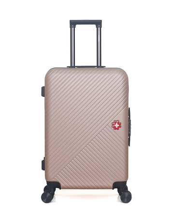 SWISS KOPPER - Valise Weekend ABS SPIEZ 4 Roues 65 cm